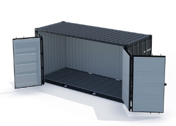 Conteneur sec de 20 pieds – côté ouvert – Image 7