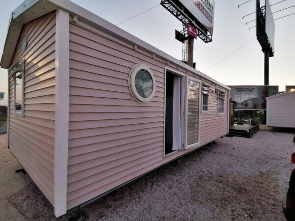 Mobil-home OHARA T3 – 32 m² – 3 chambres – 8 couchages – Tout équipé – Sans permis de construire