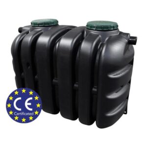 Fosse septique basique 2000 L – RIKUTEC – Marquage CE – PE