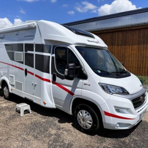 Camping-car profilé 4 places – Fiat Ducato 2.3 140 CV – Moins de 7m avec garage XXL