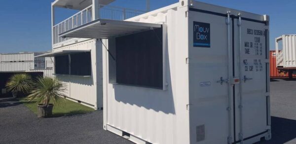 Nouveaux conteneurs de bar de 10 pieds