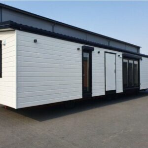 Maison conteneur 12×4 m – 48 m² – 3 chambres – Isolation renforcée – Clé en main