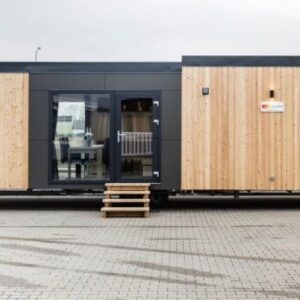 Maison conteneur T1 – 32 m² – 4 couchages – Super équipée – Prête à vivre – Neuve