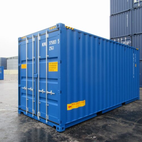 Conteneur 20 Pieds High Cube Double Porte – Neuf, Sécurisé, Certifié CSC