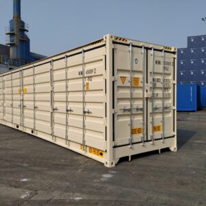 Conteneur 40 Pieds High Cube Double Porte Latérale – Neuf CSC, Accès Total